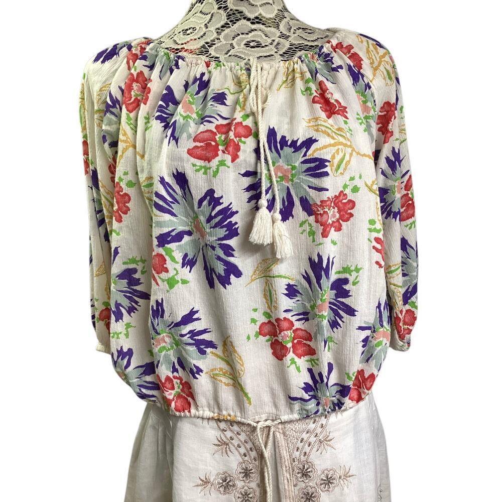 Denim & supply ralph lauren boho floral top sz Small